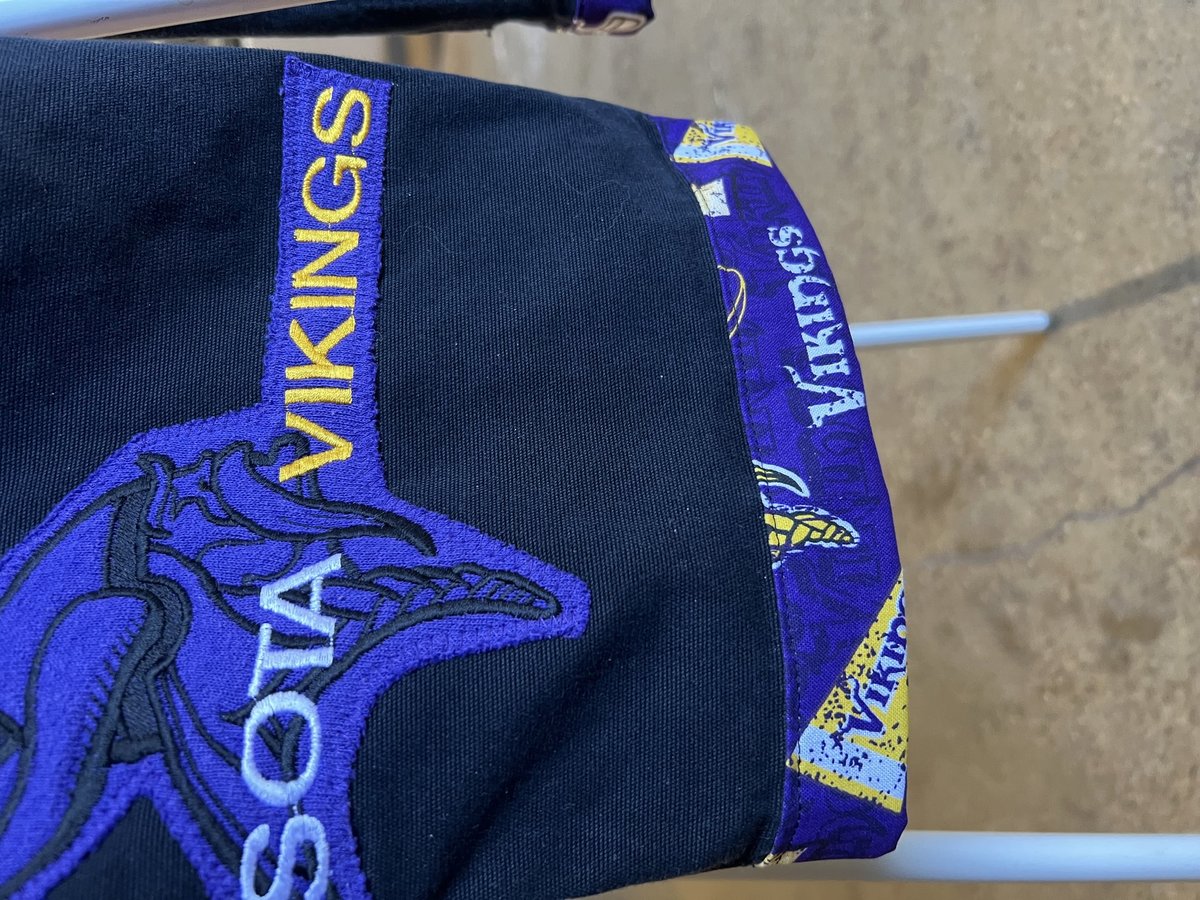 Vikings collage game day jeans