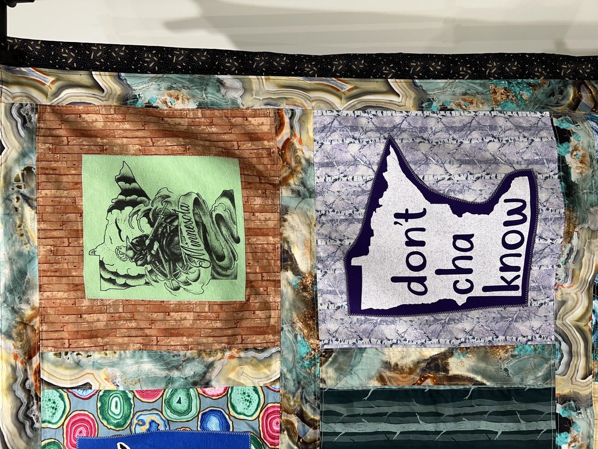 Minnesota tshirt blanket