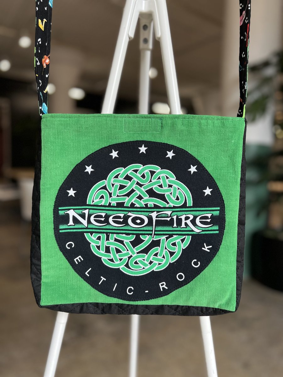 Need Fire Tshirt crossbody bag 