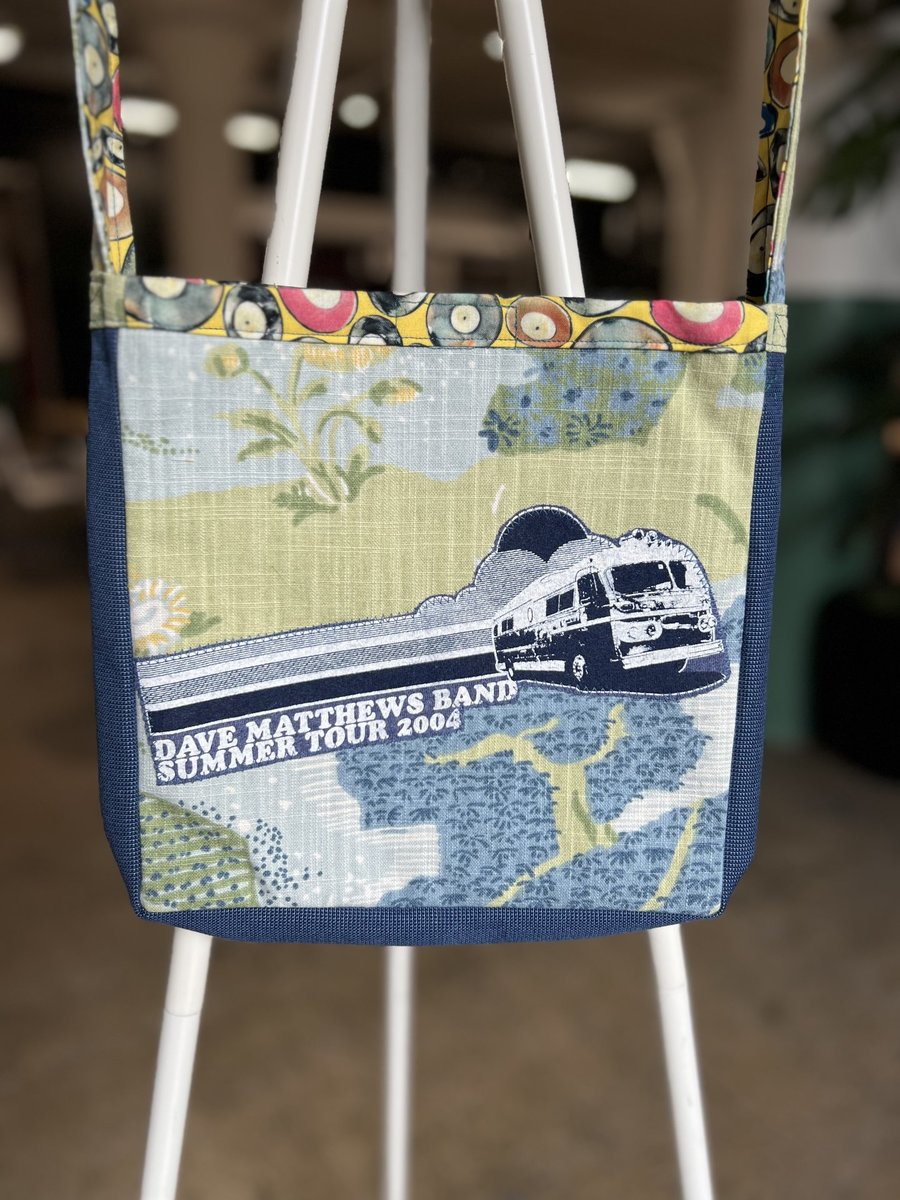 Dave Matthews Band tshirt crossbody bag 
