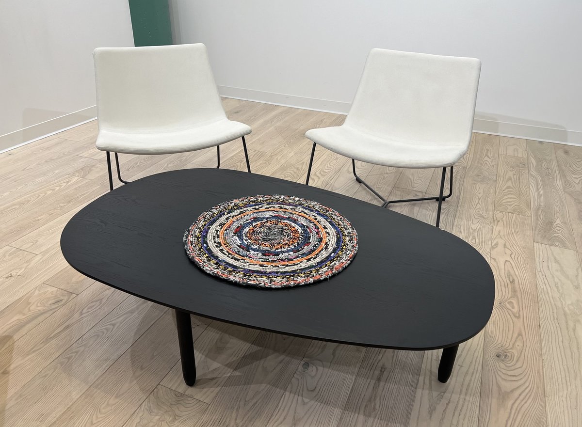 Halloween fabrics rug