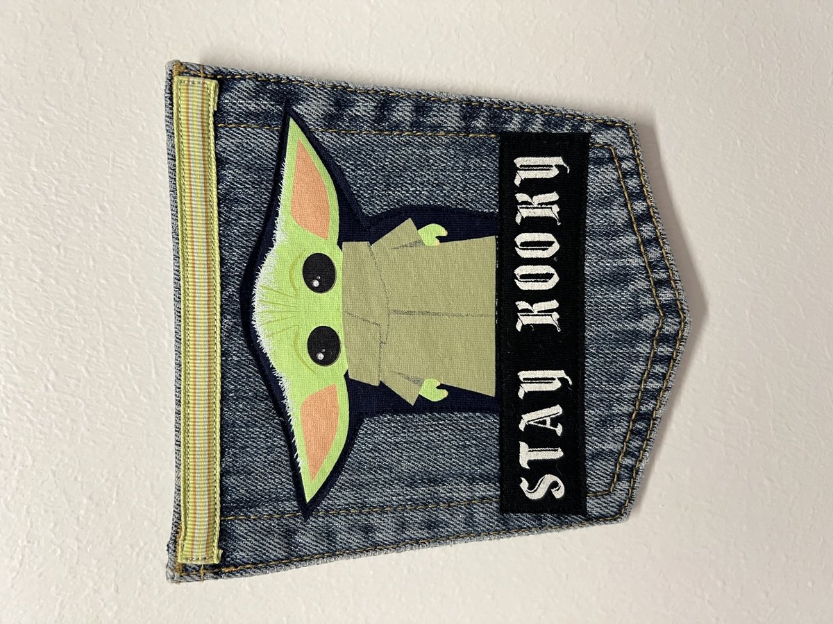 Stay kooky collage patch