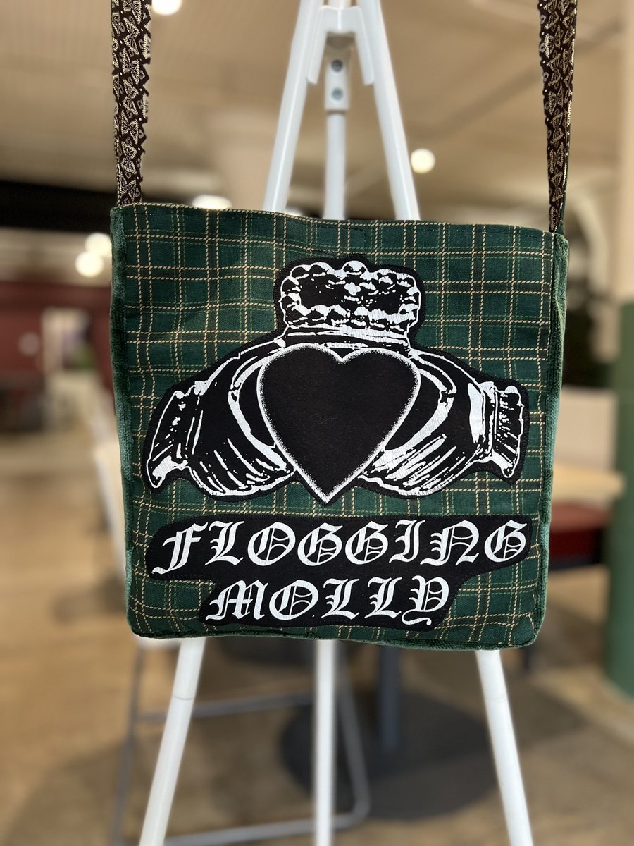 Flogging Molly tshirt crossbody bag 