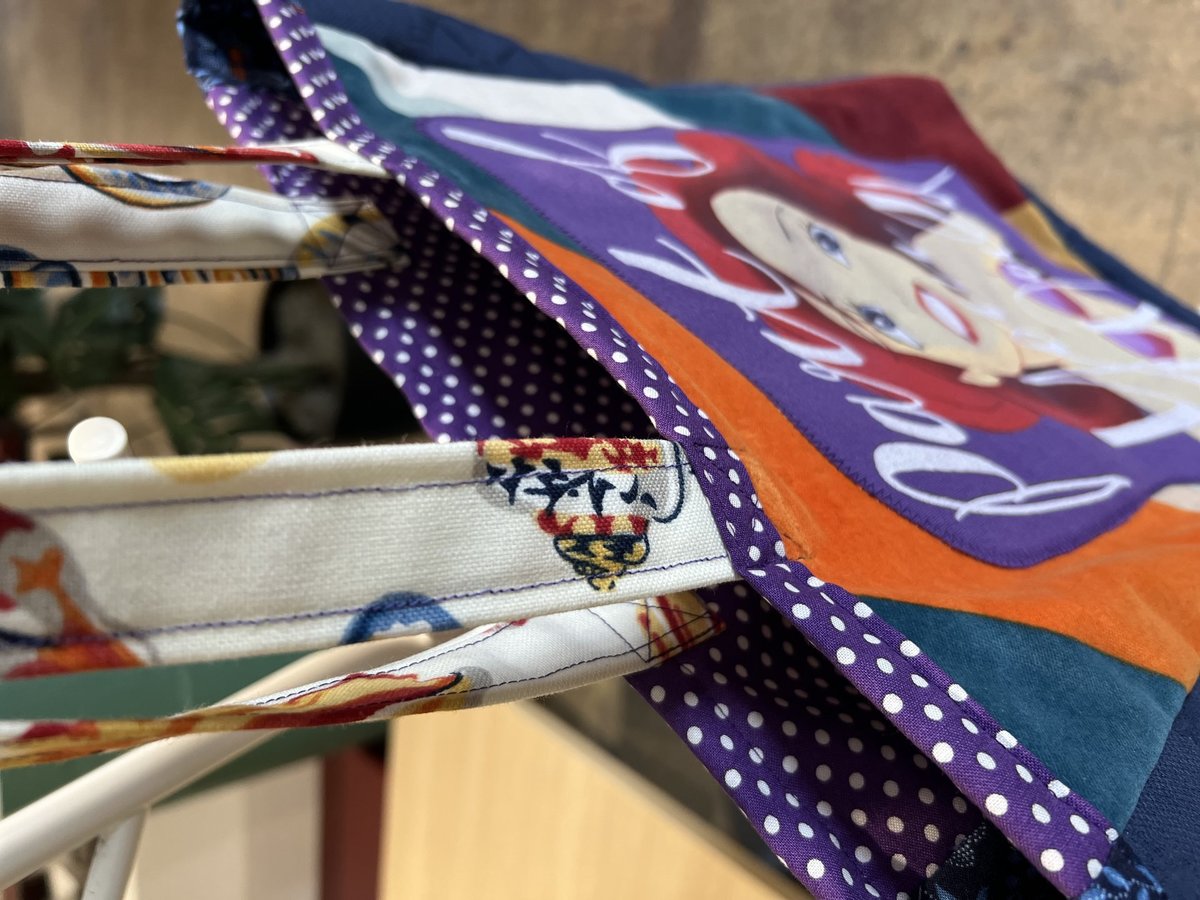 Ariel little mermaid tshirt market bag