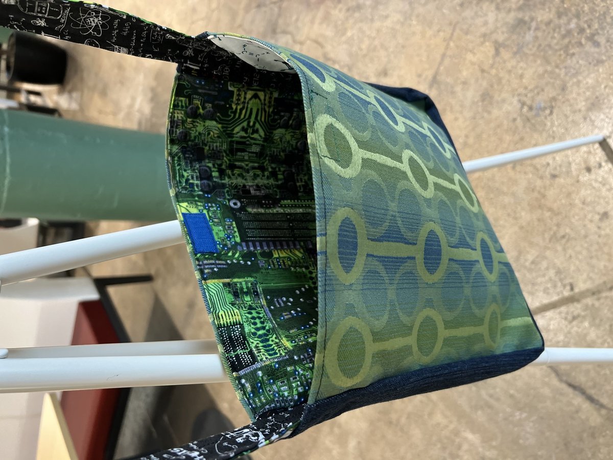 Science tshirt crossbody bag 