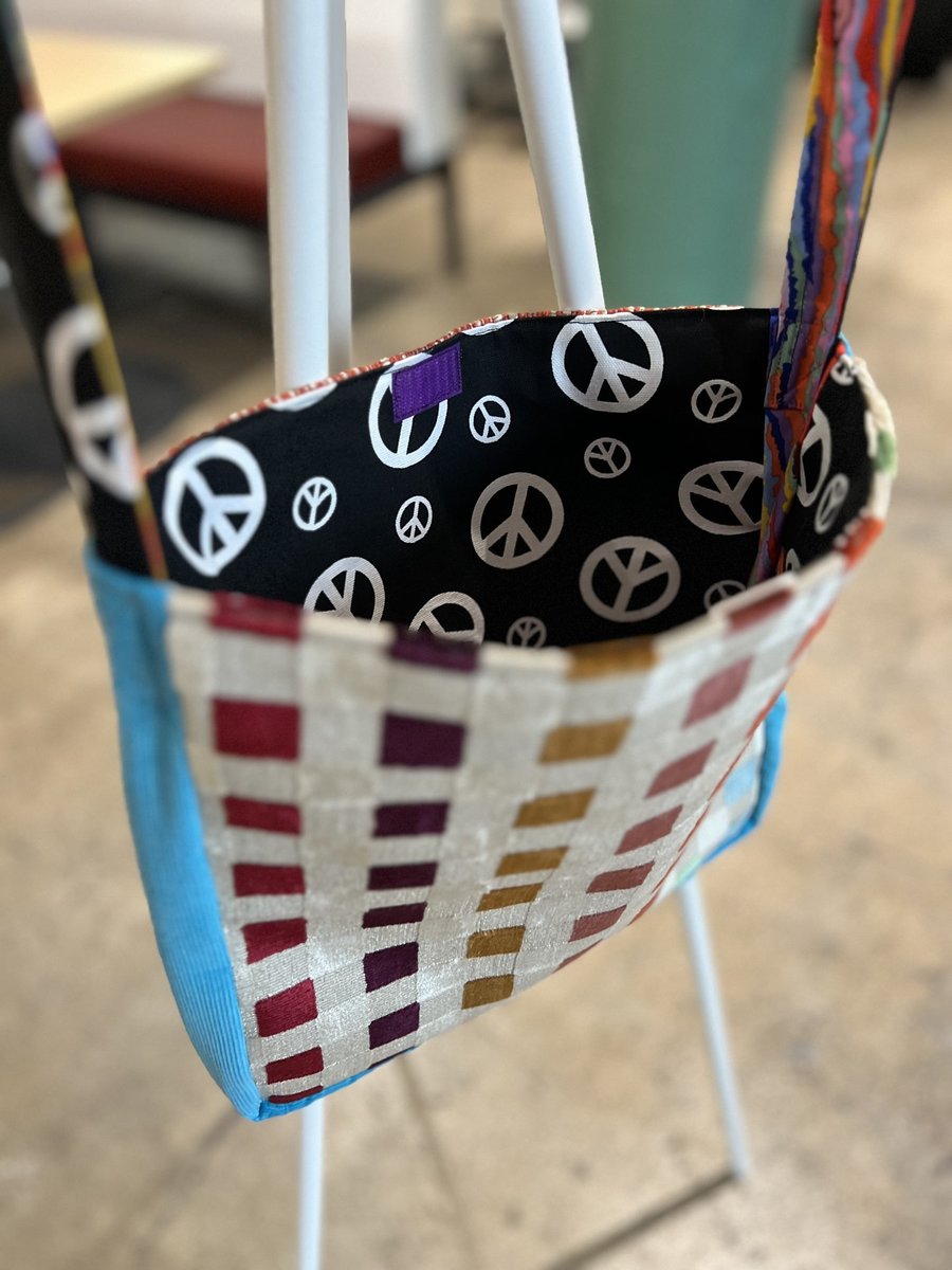 Peace Tshirt crossbody bag