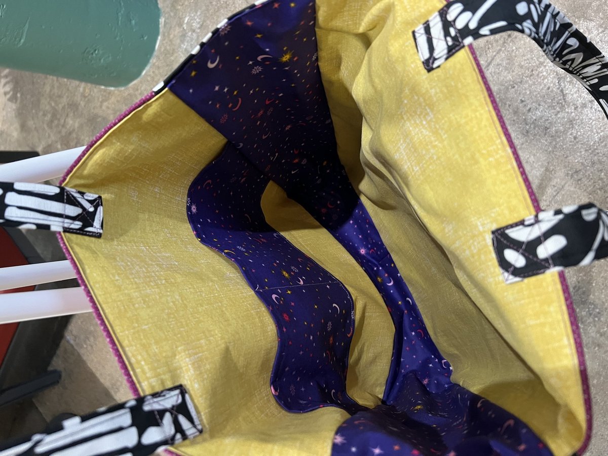 NASA tshirt market bag