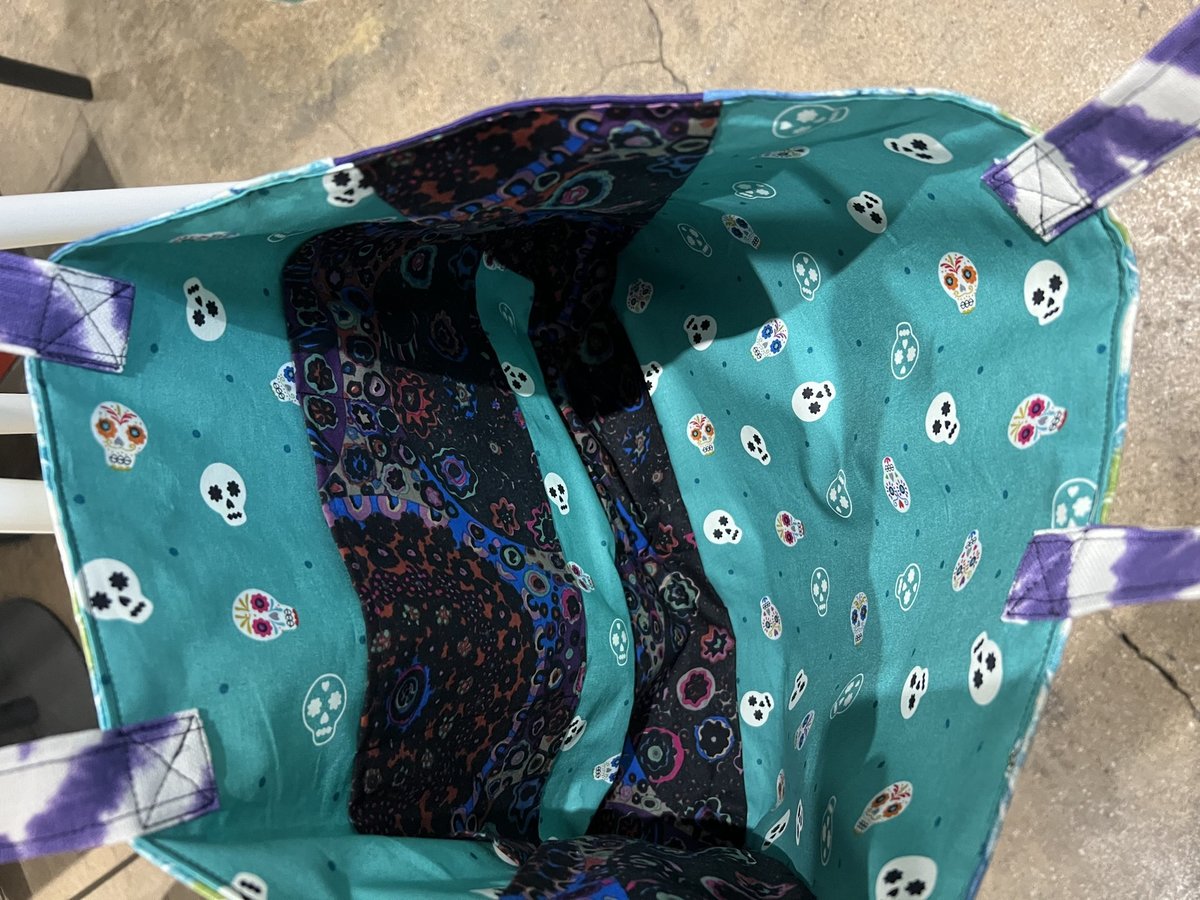 Haunted mansion tshirt market bag