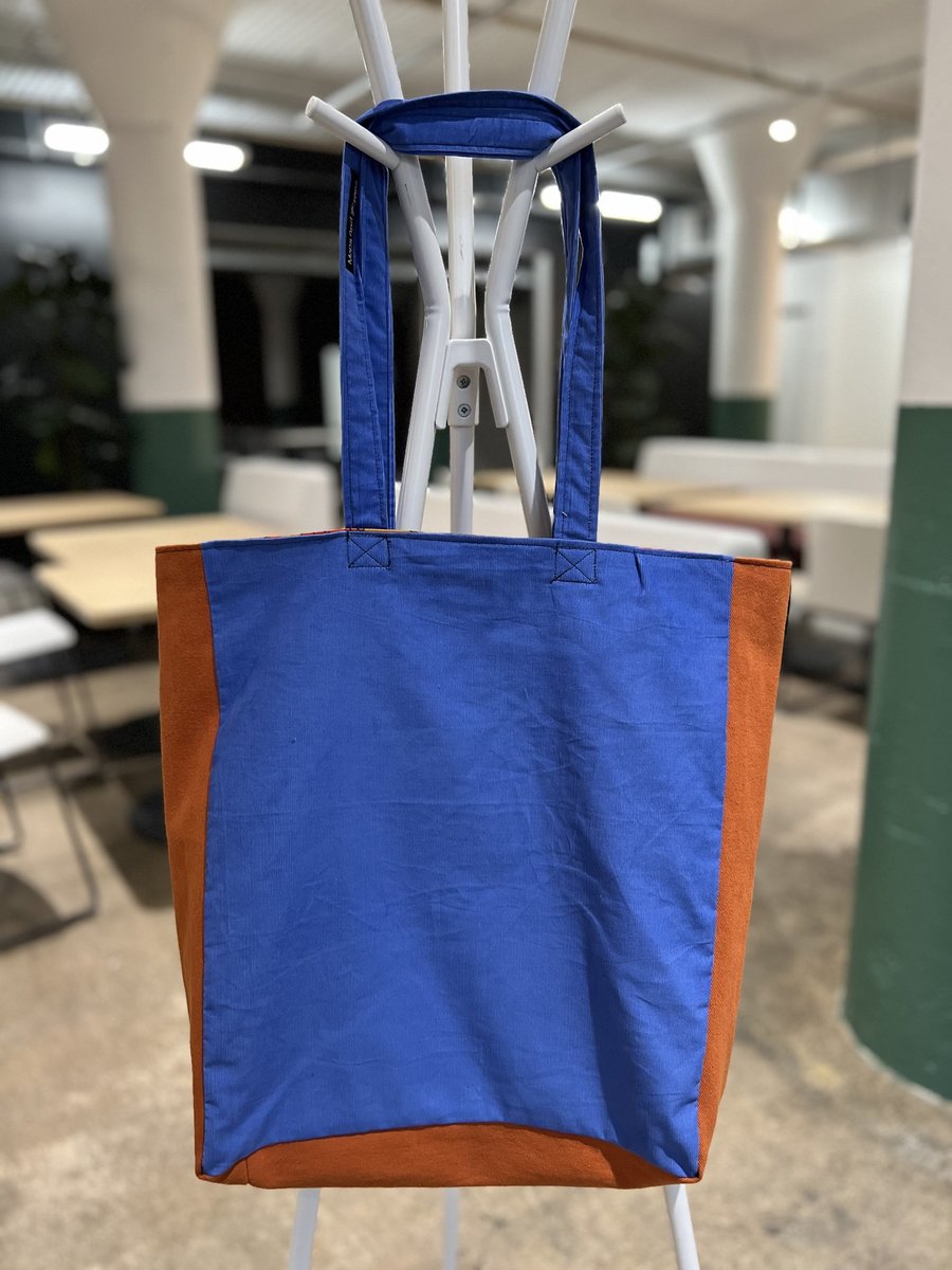 Stranger things tshirt market bag orange purple