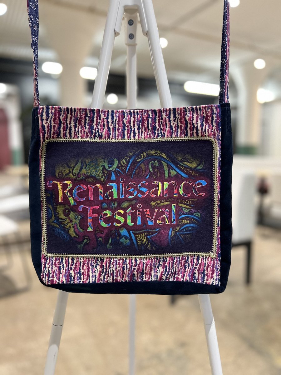 renaissance festival tshirt crossbody bag 