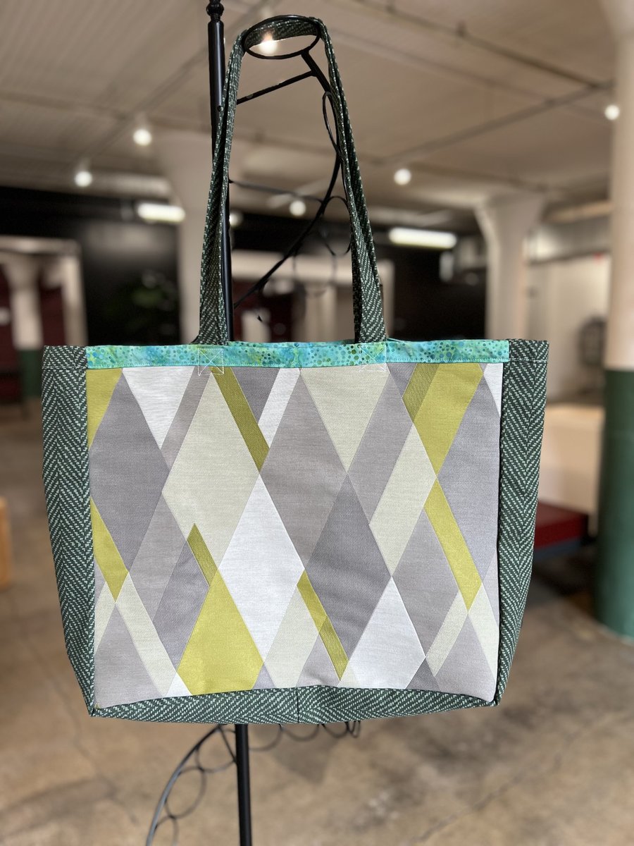 Lollapalooza tshirt market bag turquoise 