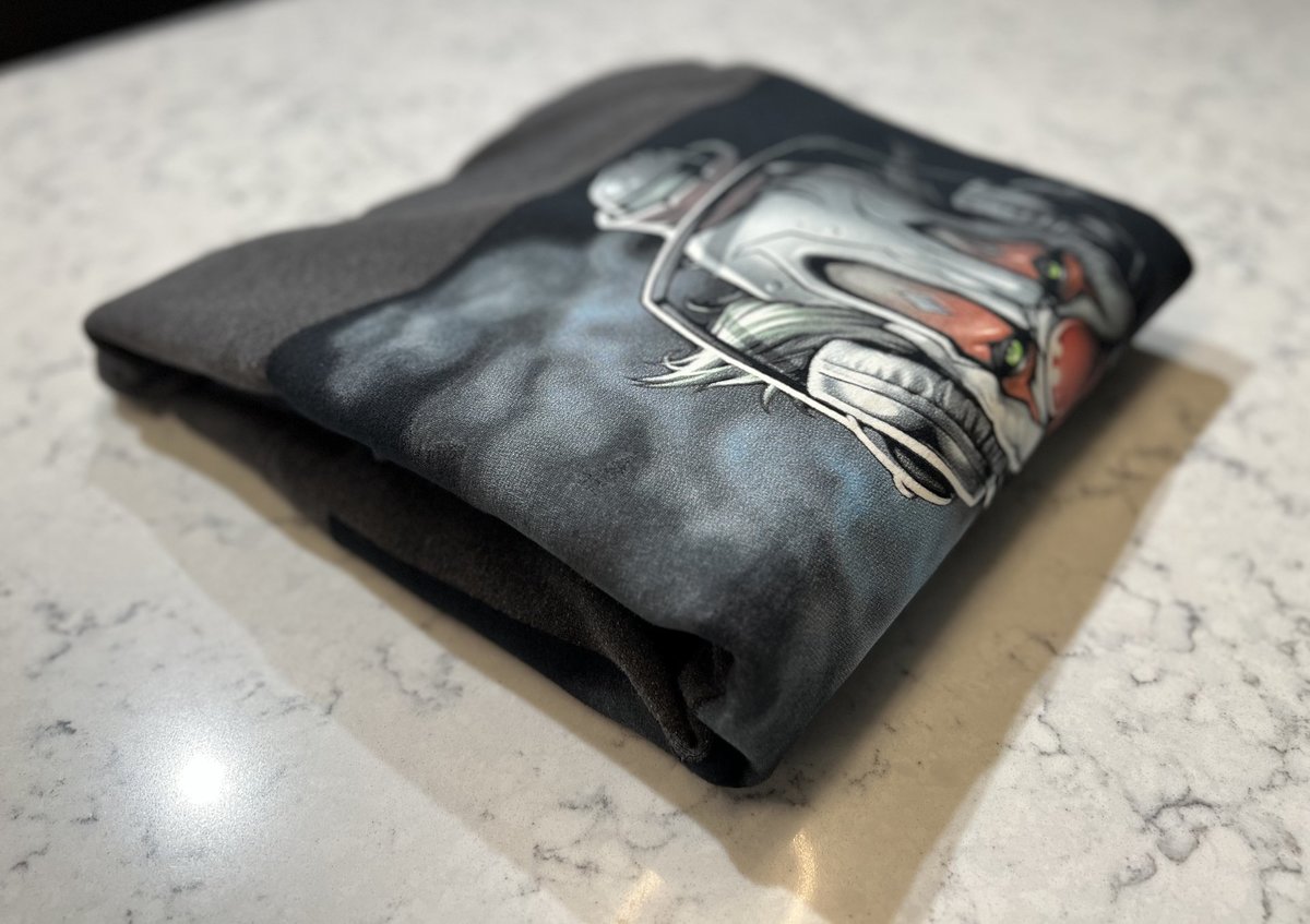 Scary clown tshirt altered hoodie men’s XXL