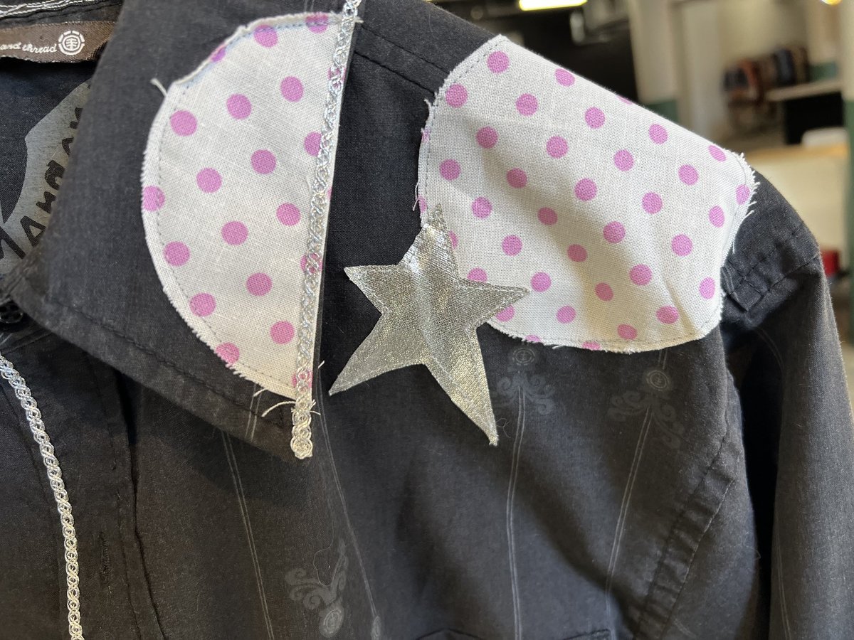 Upcycled Bowie shirt