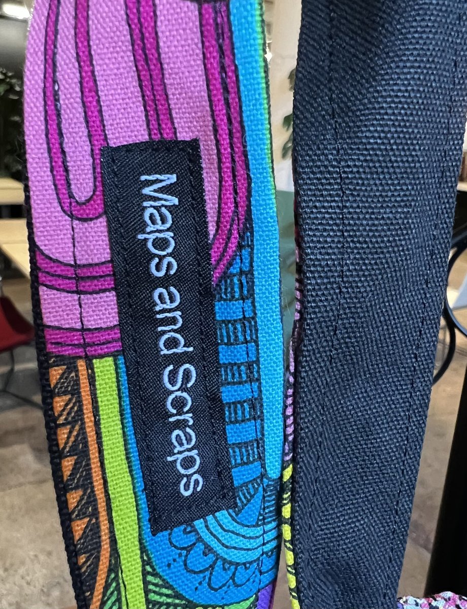 Lollapalooza crossbody bag green upcycled 