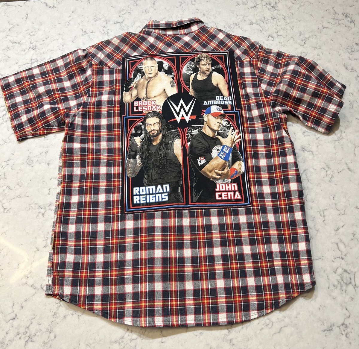 Pro wrestling altered shirt men’s Large