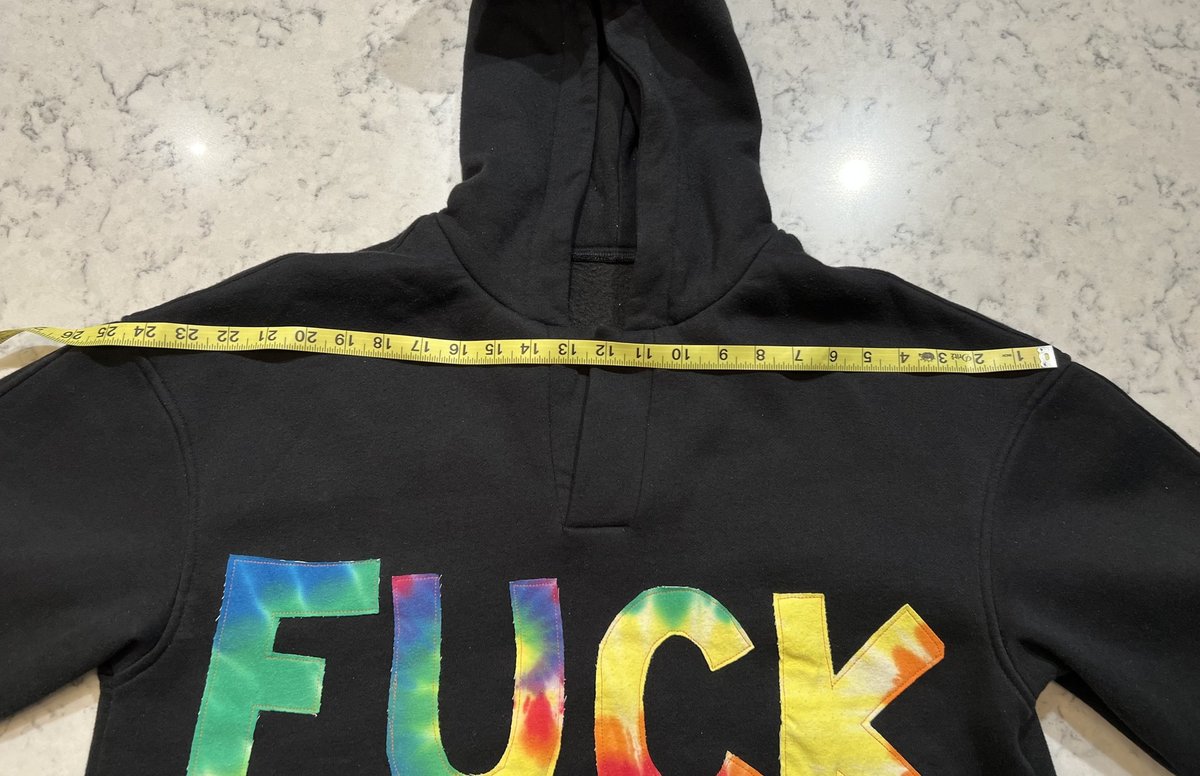 F*ck ice upcycled hoodie