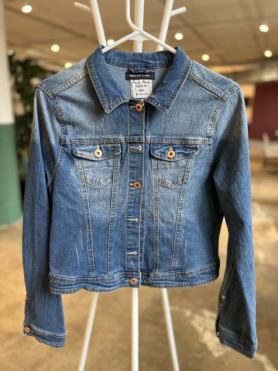 Mickey Jean jacket pink drip