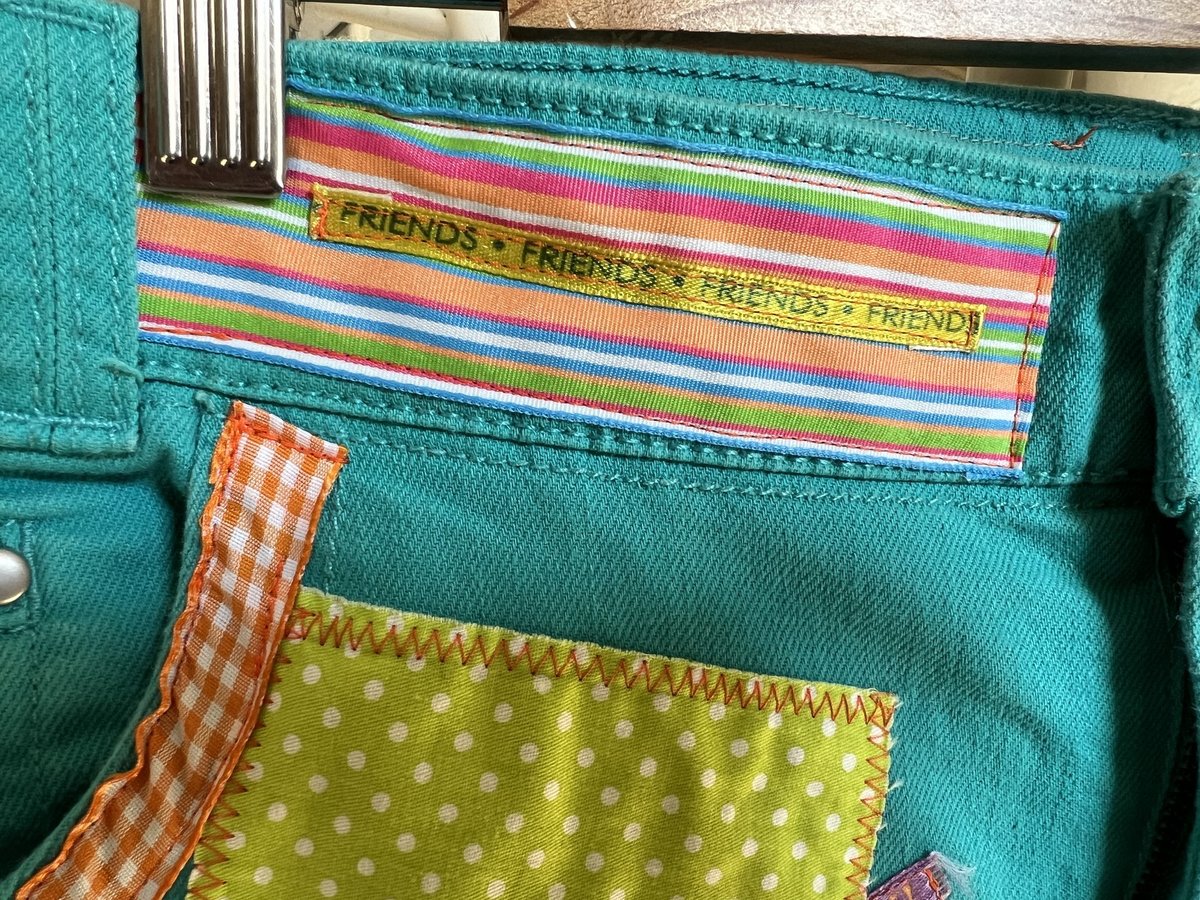 Scooby Doo tshirt patchwork upcycled crop pants