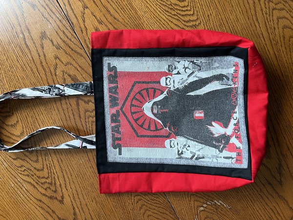 Star Wars Force Awakens tshirt market bag 