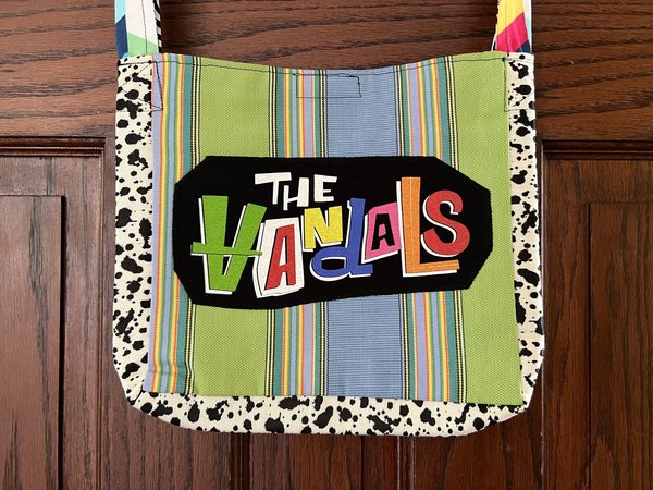 The Vandals band tshirt crossbody bag 
