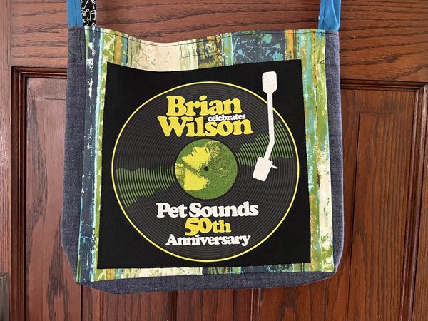 Brian Wilson Pet Sounds tshirt crossbody bag 