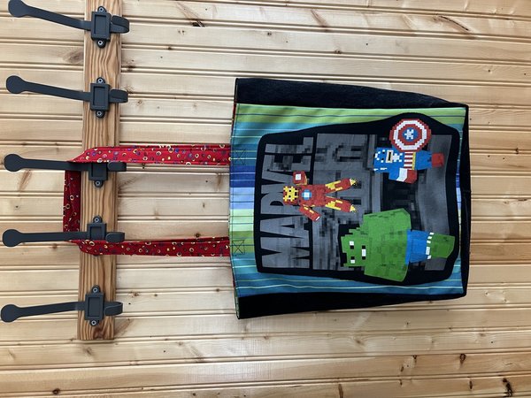 Marvel Minecraft tshirt market bag 