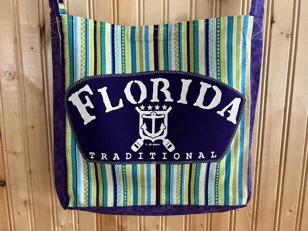 Florida tshirt crossbody bag 