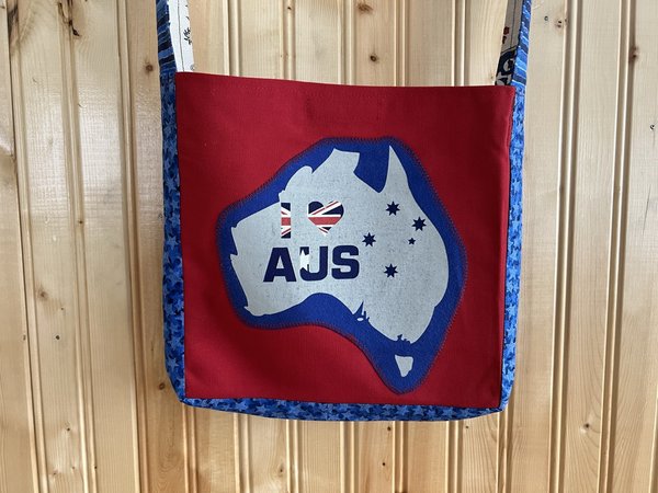 Australia tshirt crossbody bag 