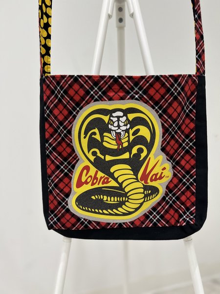 Cobra Kai tshirt crossbody bag 