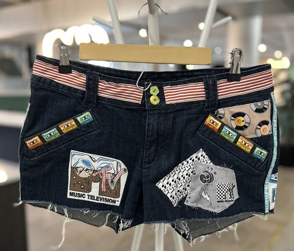 Want my MTV collage shorts size women’s 10