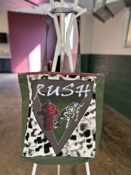 Rush tshirt market bag 