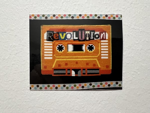 Revolution patch sticker