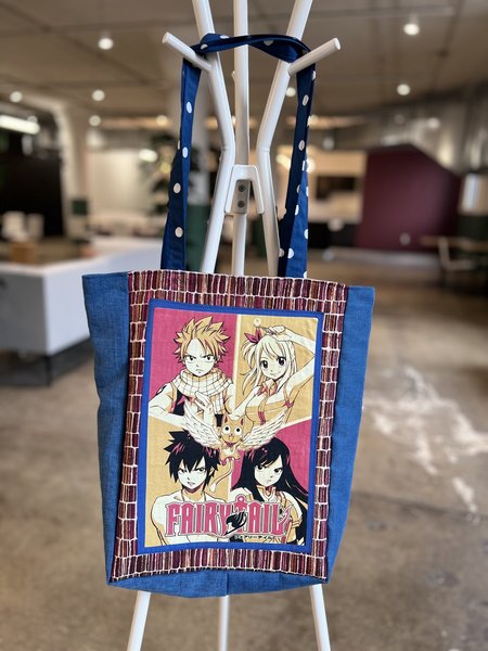 Fairy Tail tshirt market bag