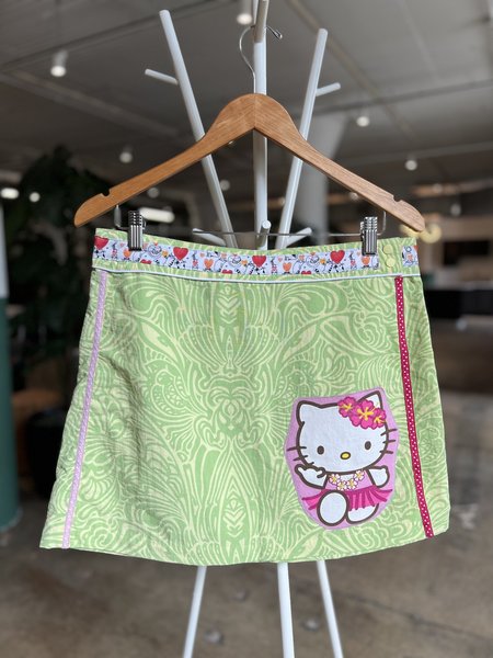 Hello Kitty altered skirt