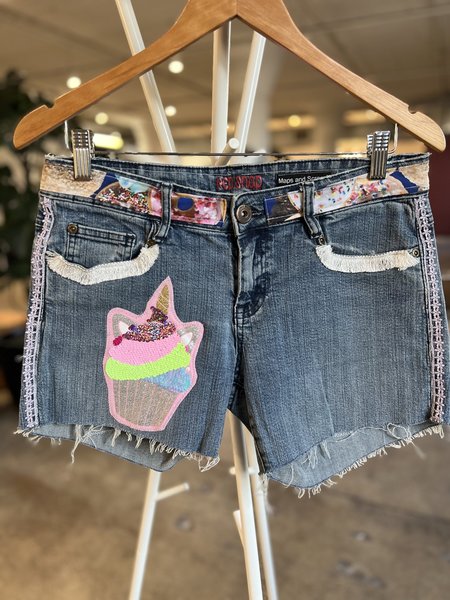 Happy Roo altered shorts