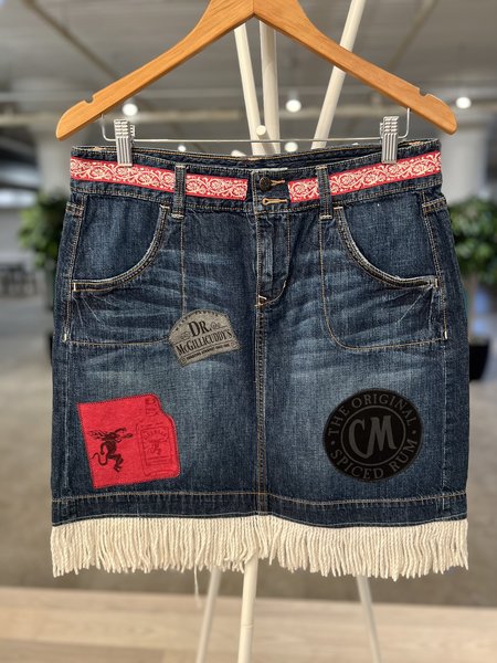 Alcohol altered skirt