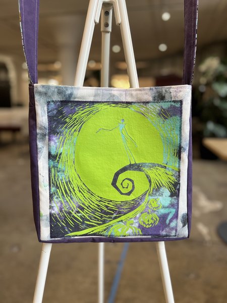 Nightmare before Christmas tshirt crossbody bag