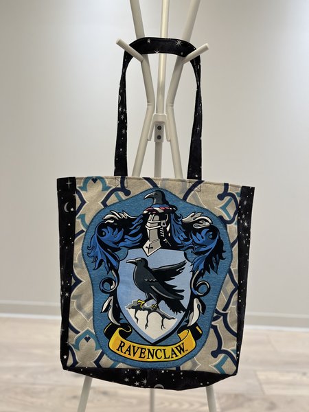 Ravenclaw crest tshirt market bag