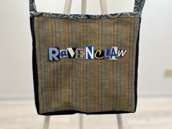 Ravenclaw ransom note crossbody bag 