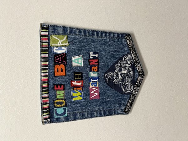 Warrant collage patch