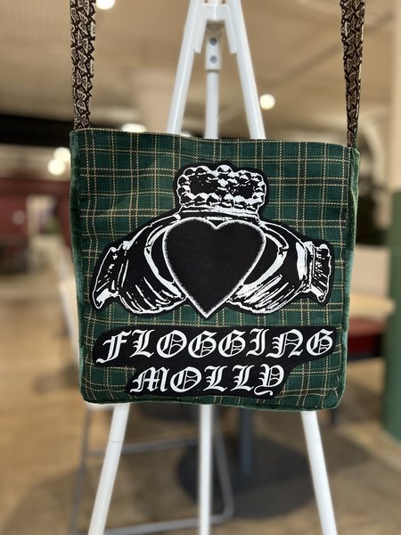 Flogging Molly tshirt crossbody bag 