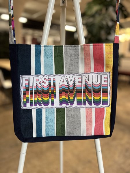 First avenue tshirt crossbody bag 