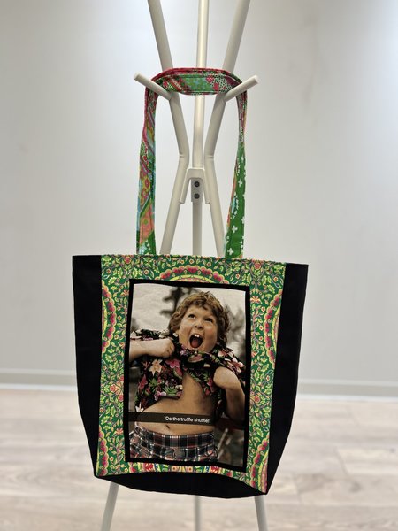Goonies Truffle Shuffle tshirt market bag 