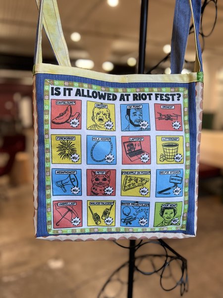 Riot fest is it allowed crossbody bag
