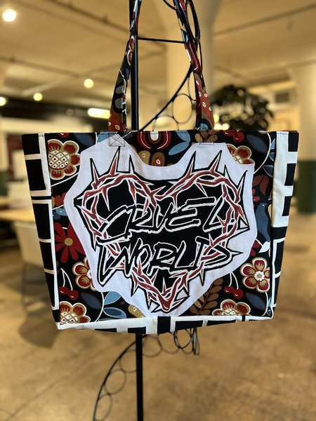 Cruel World Festival tshirt market bag