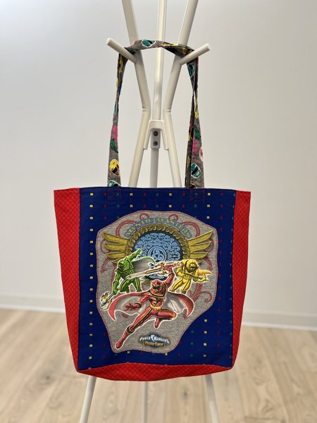 Power Rangers tshirt market bag