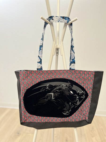 Black Panther tshirt market bag