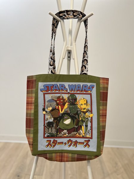 Star Wars anime tshirt market bag