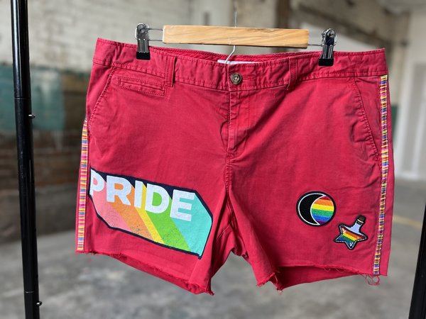 Pride altered shorts size W16