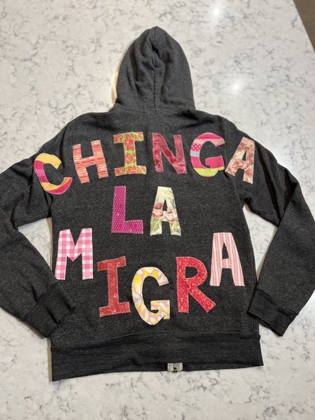 Chinga la migra hoodie